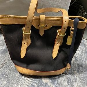 Dooney and Bourke Small tote with leather accents